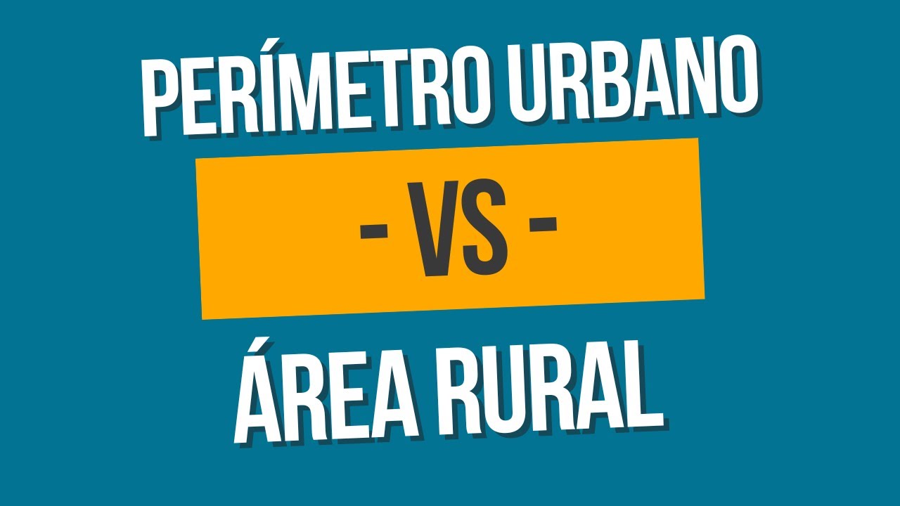 O Que é Perimetro Urbano - RETOEDU
