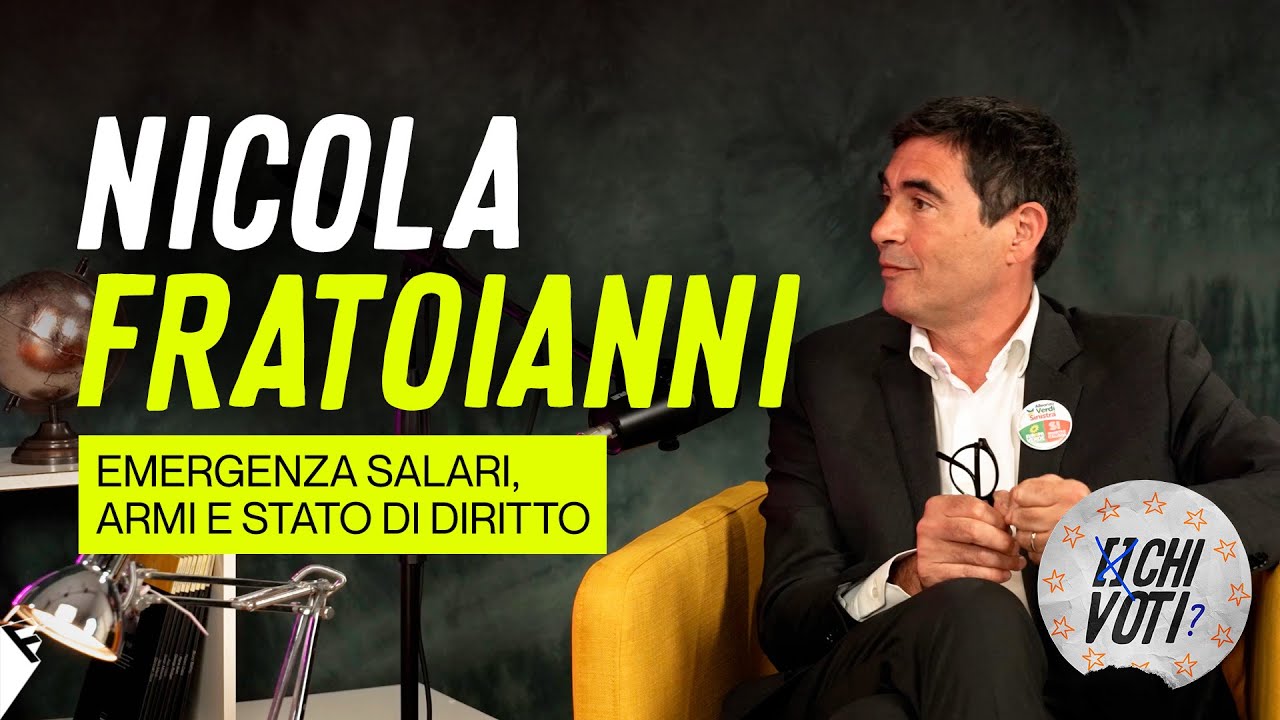 Perché votare Alleanza Verdi e Sinistra? Con Nicola Fratoianni