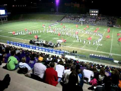 Union County Sting Machine at Byrnes Band Competition 2010