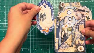 Let's Look Inside: The Denim, Ducks & Daisies Hidden Pocket Tag (Free Kit!) #scrapbooking #journal