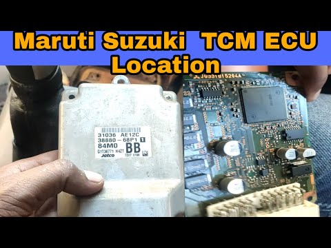 Maruti Suzuki TCM Unit location / Error code P1712 CVT  power relay control circuit