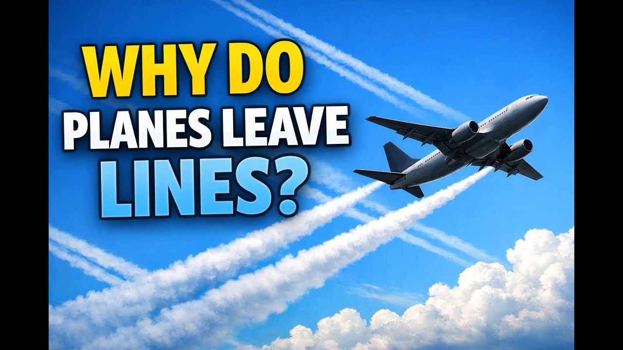 Why Do Airplanes Leave White Trails? 