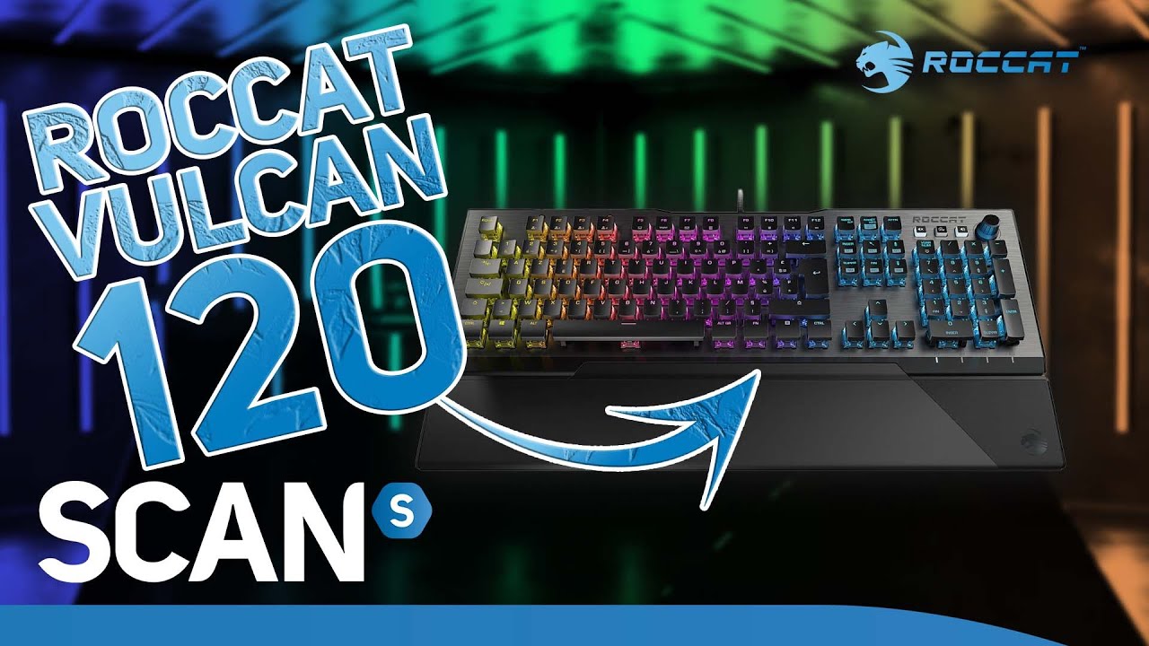 Durable high-end gaming - Roccat Vulcan 120 Mechanical Gaming Keyboard