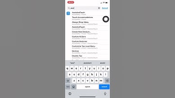 how to turn on “Assistive touch”, control center, and screen recording