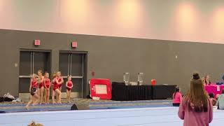 Level 3 gymnast Vault USAG- scored 9.550 - 2022