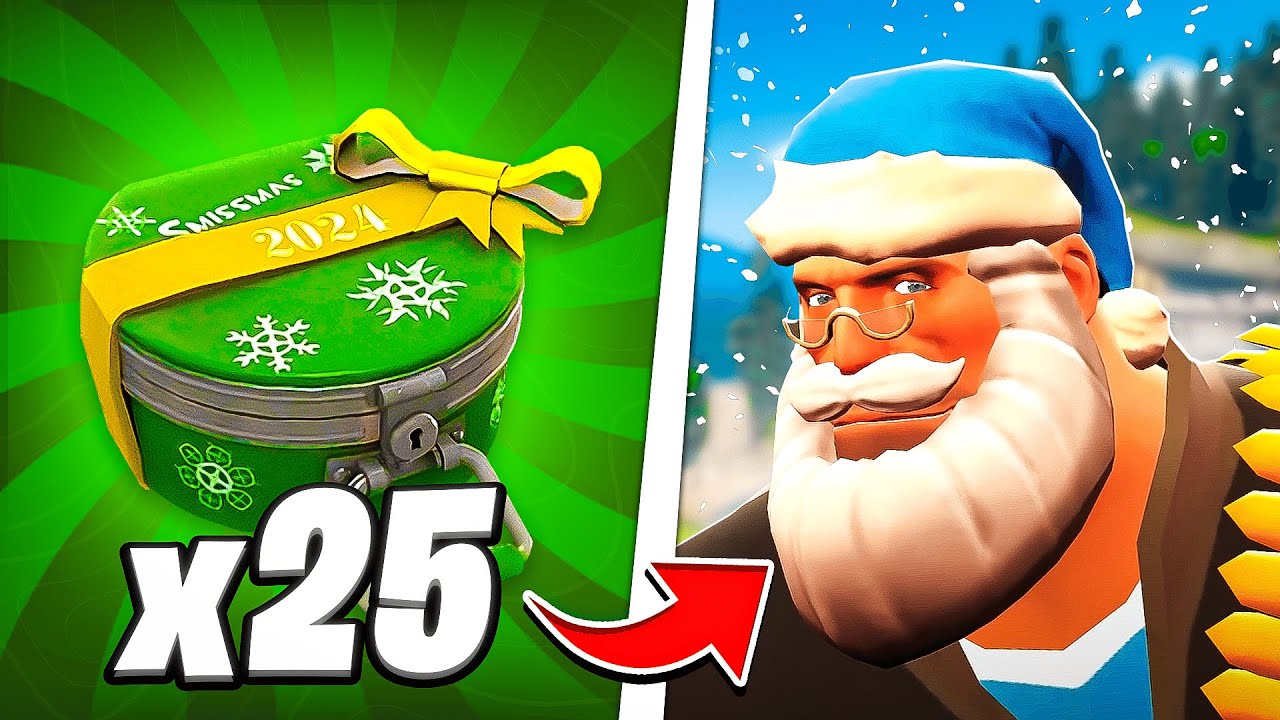 [TF2] Opening x25 WINTER CASES!! - Unusual Giveaway!! - YouTube