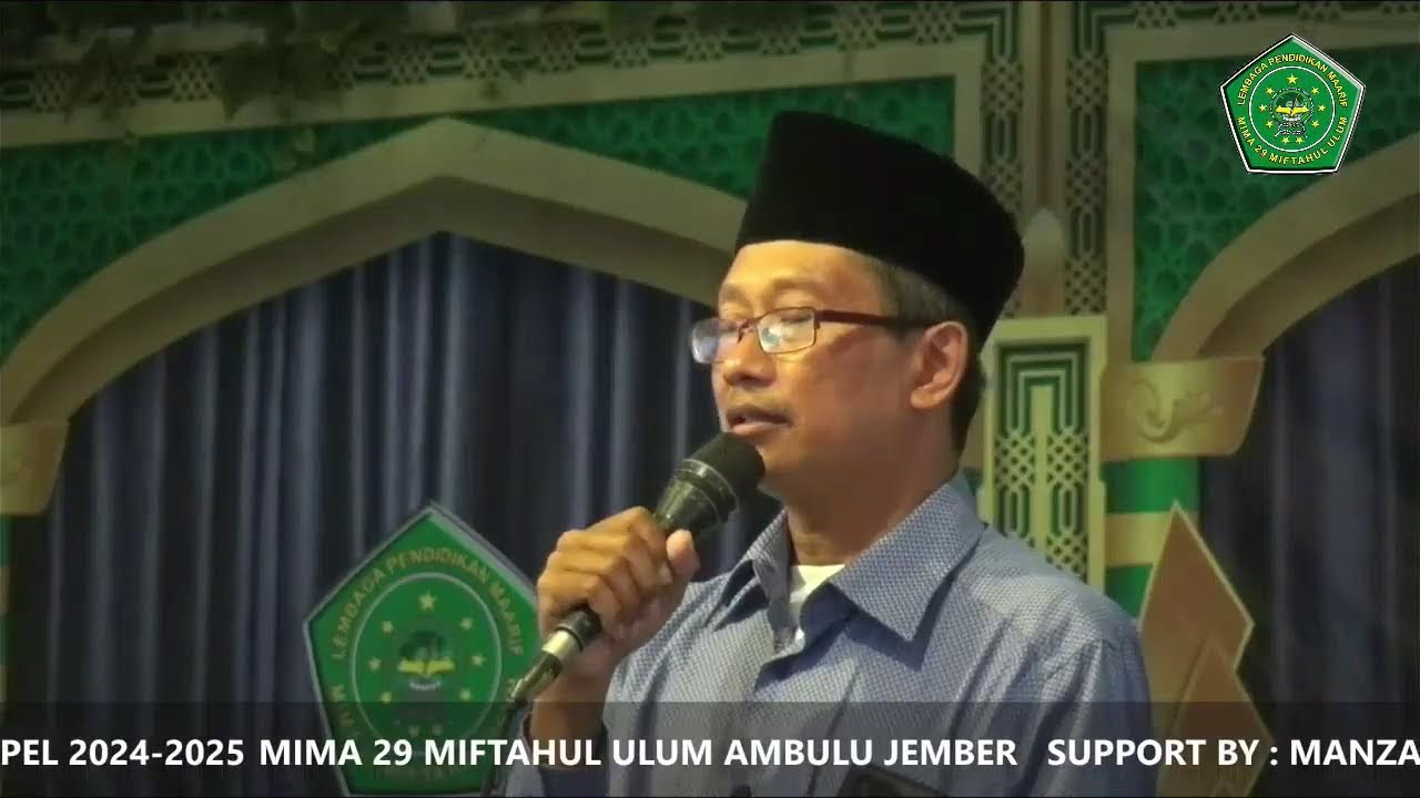 Live stream tasyakur khotmil Quran ke XIII dan purna siswa kelas VI Tapel 2024-2025 MIMA 29 AMBULU