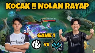 WHAT META IS THIS!! NOLAN TERMITE BUFF! VAMOS VS INVICTUS GAMING GAME 1 - MPL MY S17 screenshot 1