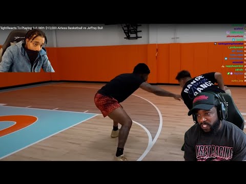 FLIGHT YOU WILL NEVER EVER BEAT ME! EVER! 1v1 With $13,000 Airless Basketball vs Jeff Reaction
