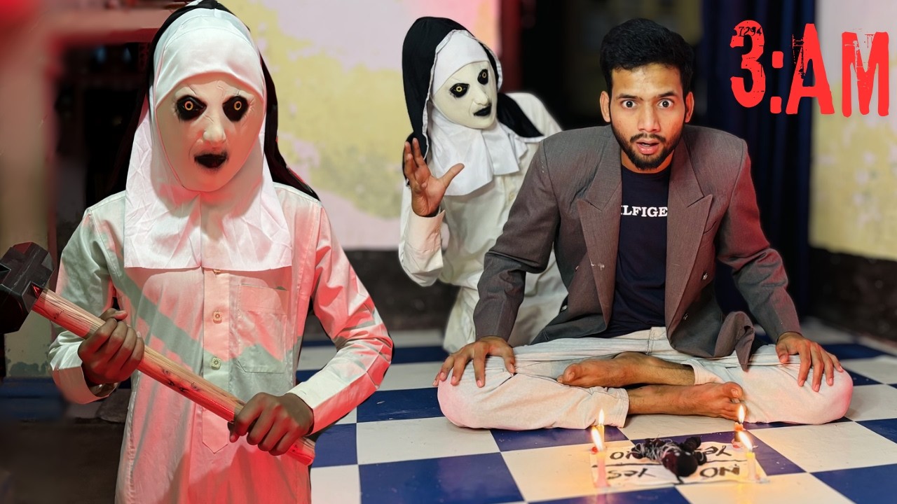 CHARLIE CHARLIE HORROR GAME AT 3 AM GONE WRONG!