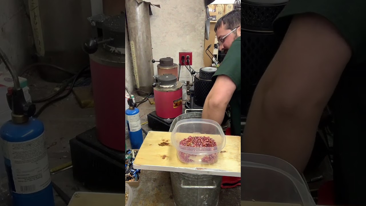 Making copper shot