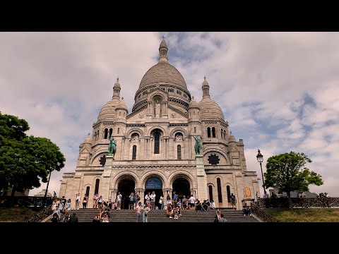 Sacré Cœur Basilica In Montmartre Paris June 2021