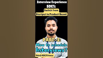 Episode 3: How to schedule interviews by Java software developer #java #softwareengineer