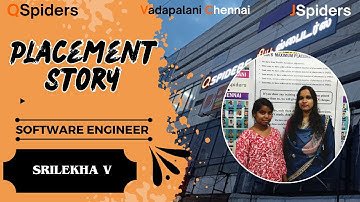 Success story of OUR STUDENTS as a software Engineer  Qspiders vadapalani Chennai.
