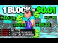 Minecraft but 1 Block = $0.01 IRL... Minecraft OP Prison Server (Minecraft Prisons) #3