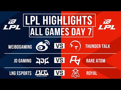 LPL Highlights ALL GAMES Day 7 | LPL Spring 2024