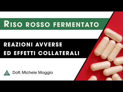 RISO ROSSO FERMENTATO - Reazioni avverse ed effetti collaterali