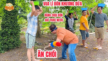 Khương Dừa bị đ.ánh tơi tả vẫn ráng giữ thau nước khiến Tâm Xe Ôm, Sang Hự Hự cười bể bụng