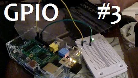 GPIO Tutorial for Raspberry Pi Part 3 - Running our GPIO