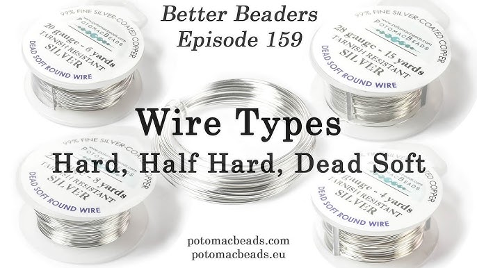 28 Gauge Round Half Hard Copper Wire: Wire Jewelry, Wire Wrap Tutorials