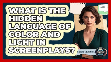 What Is The Hidden Language Of Color And Light In Screenplays? - Screenwriter