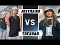 Michael Le Vs Hannah Balanay ~ TikTok Dance Battle (justmaiko Vs thexhan)