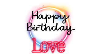 Video thumbnail of "Happy Birthday Love - Friz Love"