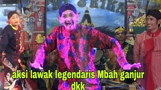 Mbah ganjur menghibur masyarakat Bali-campursari putri srikandi