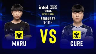 Maru vs. Cure  IEM SC2 Katowice 2024  Semifinals