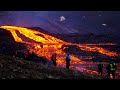 HUGE LAVA FLOWS !!! ICELAND VOLCANO ERUPTION - May 13, 2021