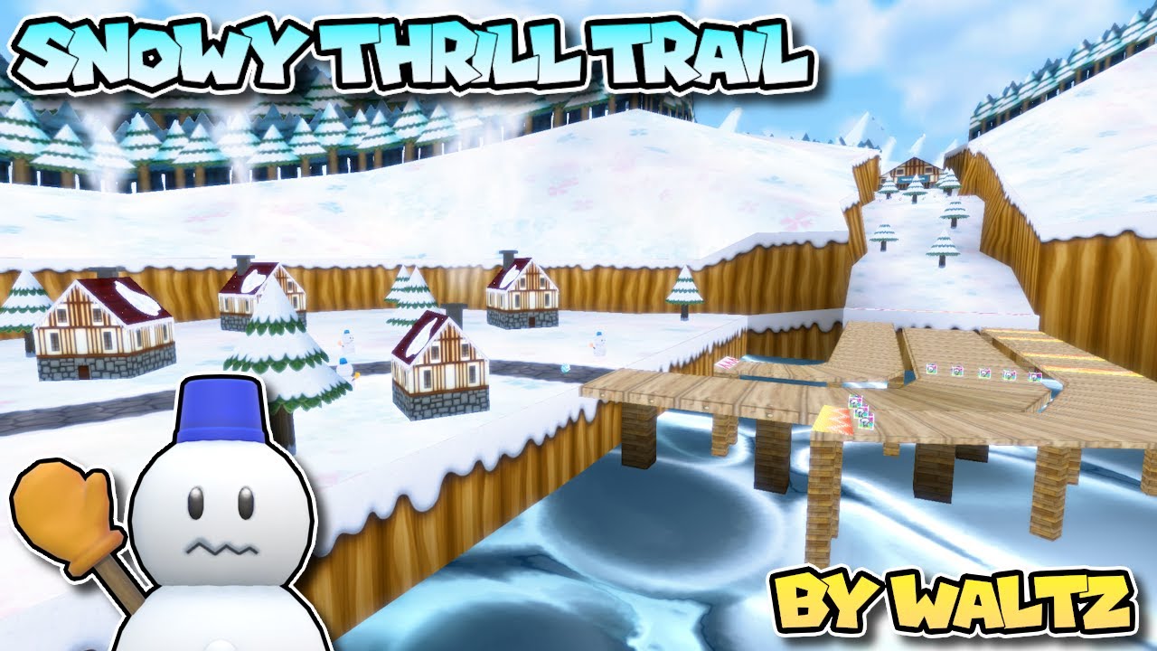 Snowy Thrill Trail / MKWII CT Showcase