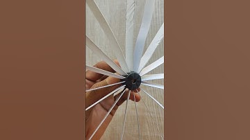 Make a fan that will rotate if you walk. #ideas #DIY #youtubeshorts