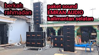Cheap sound system packages || Emran Audio sends to Kalimantan
