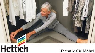 Fascin[action] - Fascinated by solutions. Win storage. Hettich