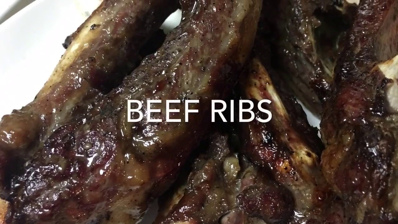 Beef Ribs with Oyster Sauce Glaze Recipe YouTube