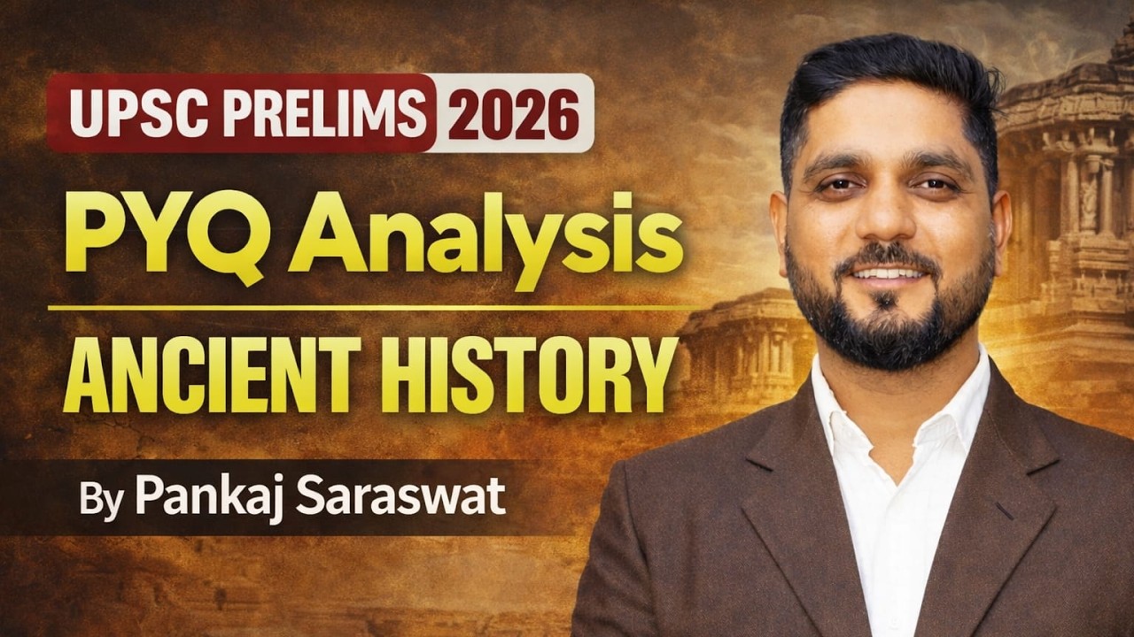 UPSC 2026 Ancient History PYQs Explained | 4 PM LIVE 🔥 - YouTube