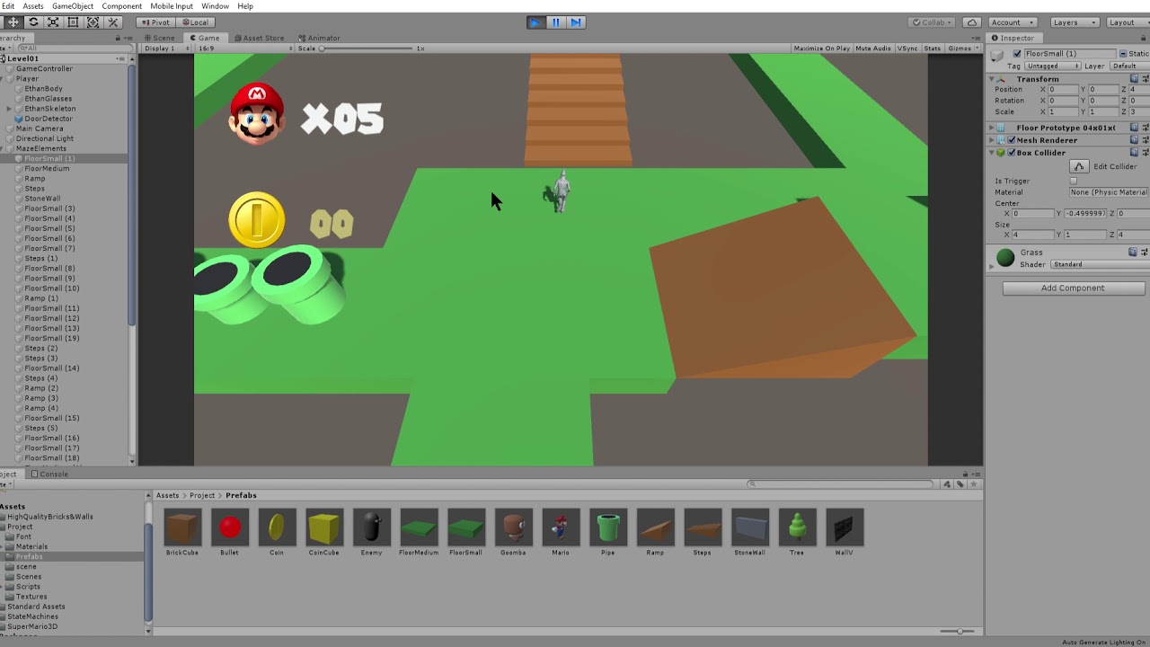 Super Mario 3D World - Unity 3D Remake - YouTube