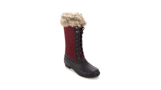 Sporto Waterproof Suede And Leather Duck Boot