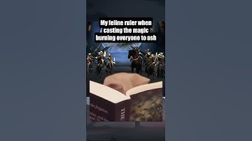 The spell is called meow and it is very powerful 🐈 | Age of Wonders 4  #aow4 #paradoxinteractive