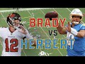 Film Study: Justin Herbert and Tom Brady trade BOMBS