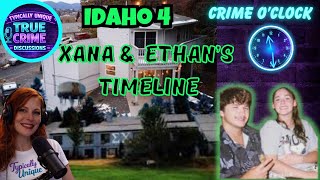IDAHO 4 | Ethan and Xana's Timeline | GAPS REVEALED | #idaho4 #bryankohberger #brokenplea #truecrime