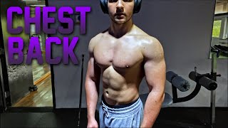 Cutting Day 23 | Chest & Back