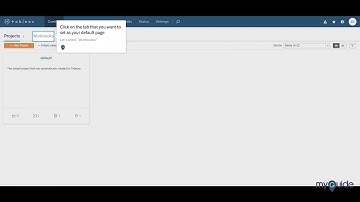 MyGuide: How to Set your Default Start Page on Tableau Online