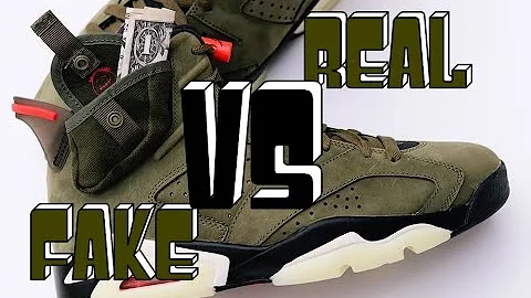 Jordan 6 “cactus jack” REAL VS FAKE