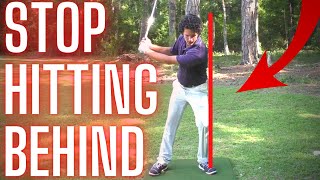 How to Stop Hitting FAT SHOTS Forever...Never Hit Behind the Golf Ball Again with This Golf Tip