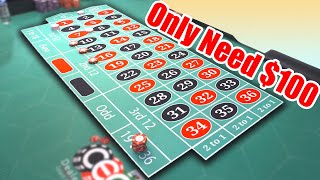 Very Easy $100 Roulette Strategy || Hang Till You Bang