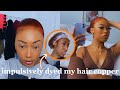 DYING MY NATURAL HAIR COPPER USING LOREAL HICOLOR HIGHLIGHTS (NO BLEACH) | Ninaa Elizabeth