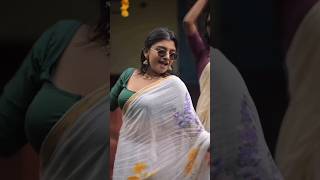 Actress Arya Menon Hot Rare Saree Navel