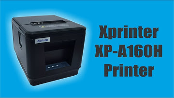 Xprinter XP-A160H Printer | Thermal Printer | POS Printer | Setup Installation | Ninja PC