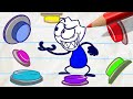 Nate Stops The Invasion of The Buttons | Animated Cartoons Characters | Animated Short Films